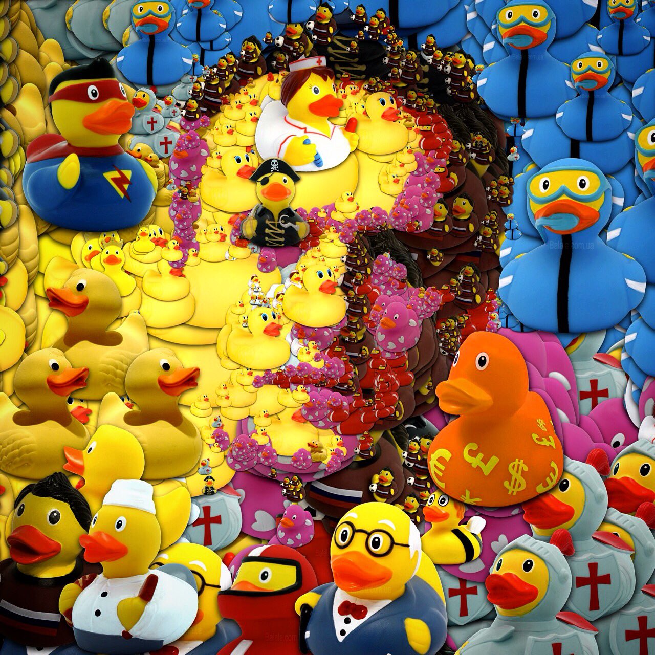 Коллекция уток. Коллекция резиновых уточек. Утенок для ванны. Фон с уточками. Коллекция уток.