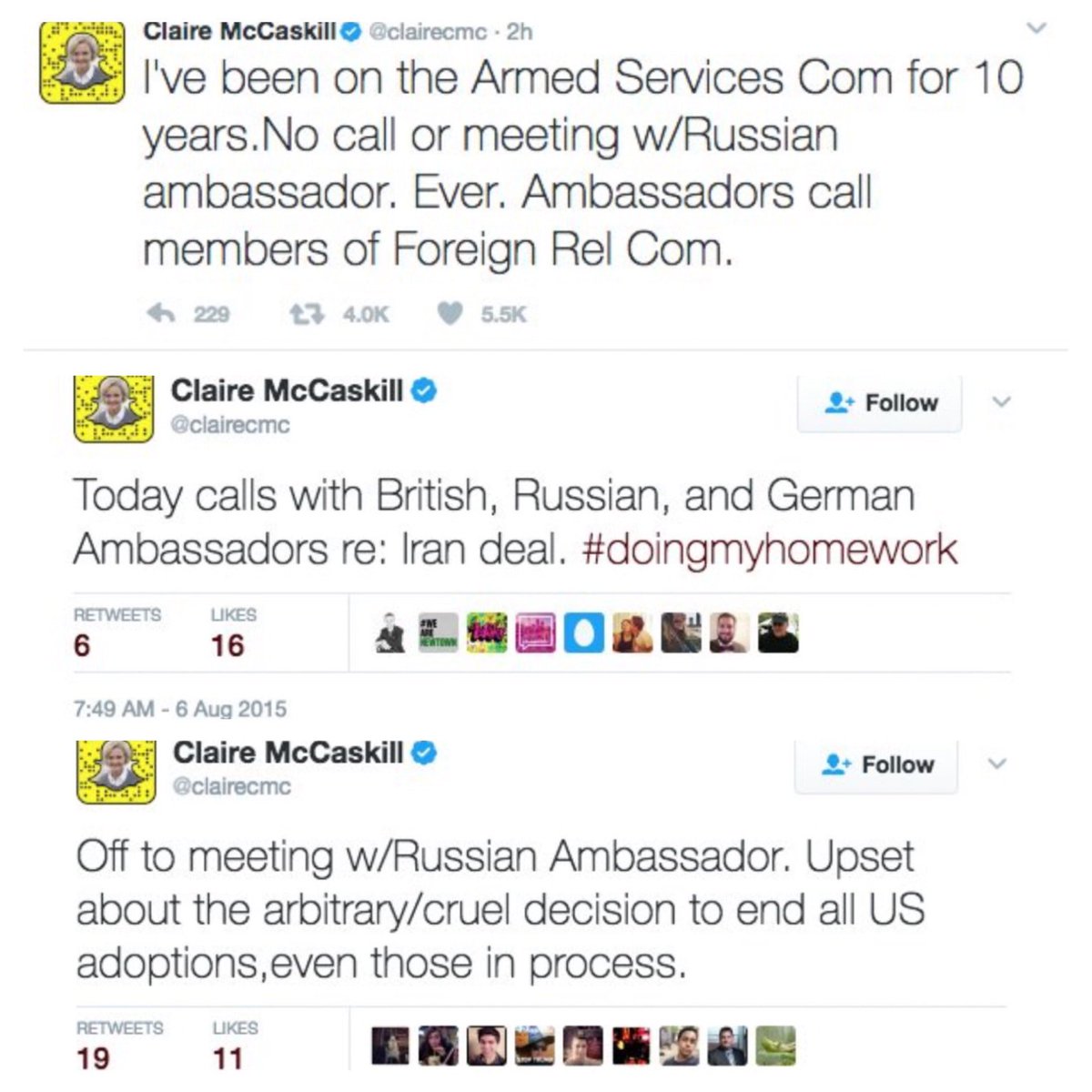 nscrowba's tweet photo. @AIIAmericanGirI @clairecmc #liarincongress https://t.co/VfvIfAZTEo
