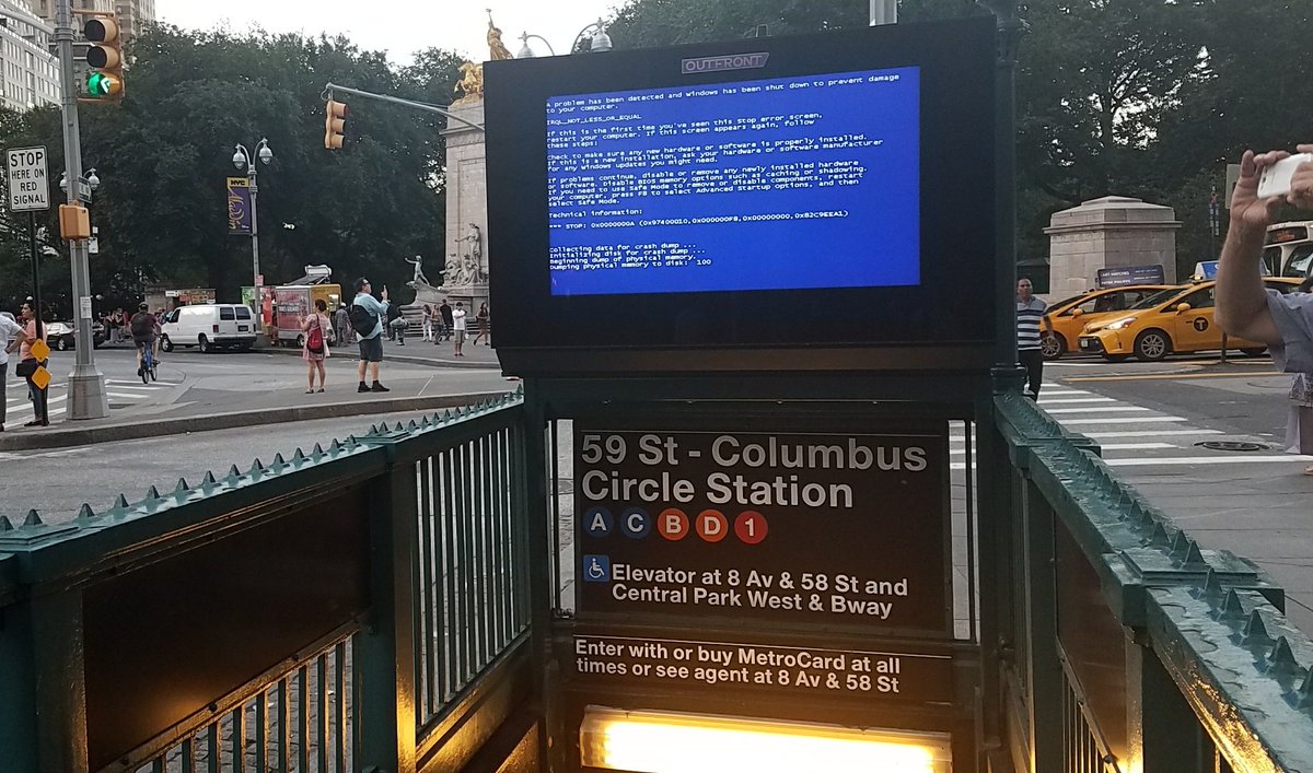 Well, that about sums it up. #mta #nycsubway #subway #stateofemergency #NYC #reboot #ctlaltdel