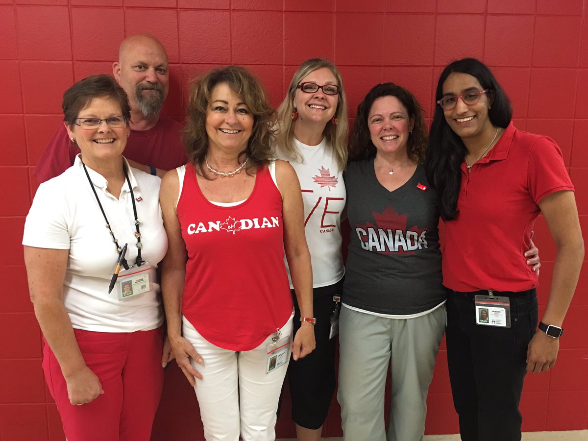CreationsEvent's tweet image. Canada day team spirit#myhhs