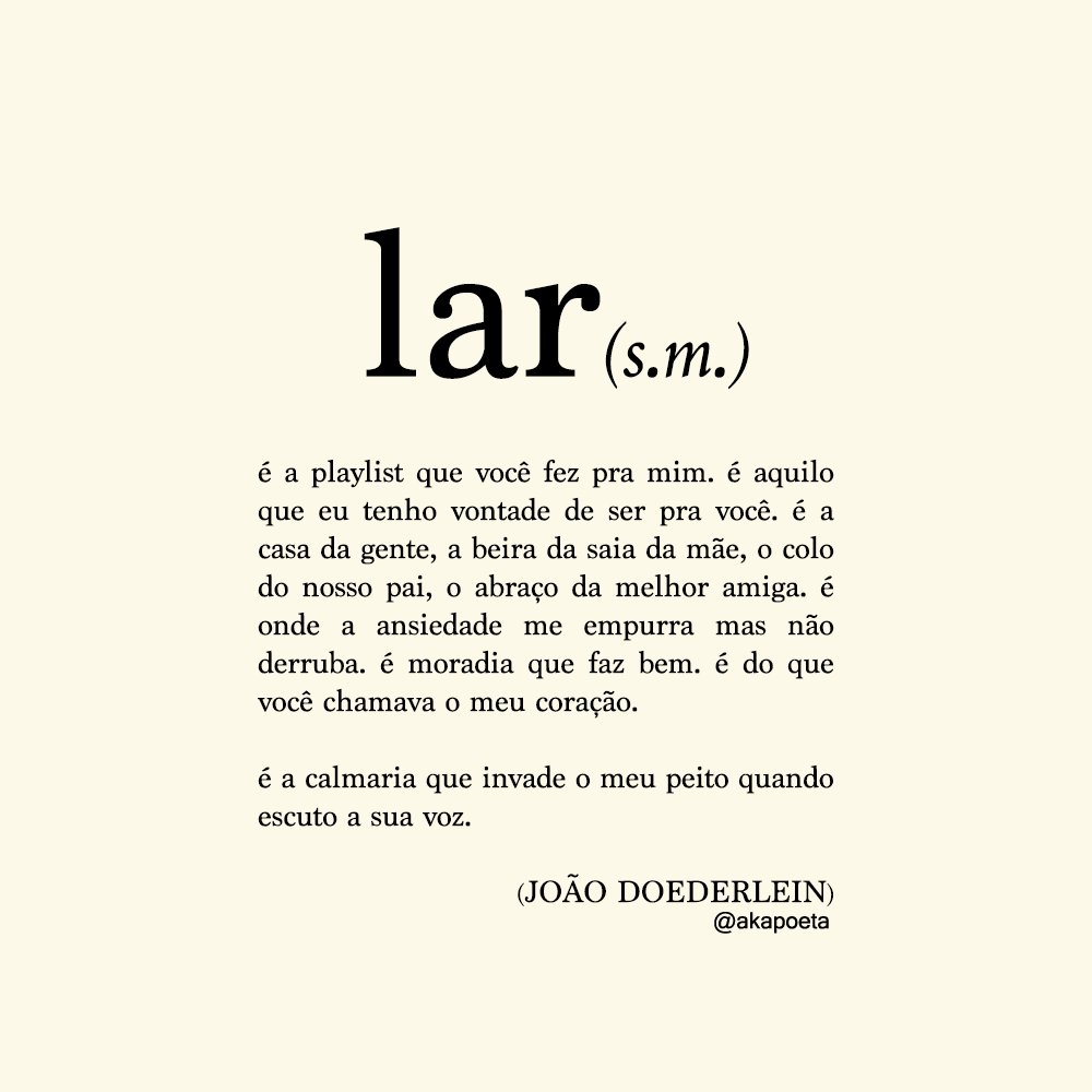 akapoeta's tweet photo. "... é onde o amor está" https://t.co/6DNSXC73fj