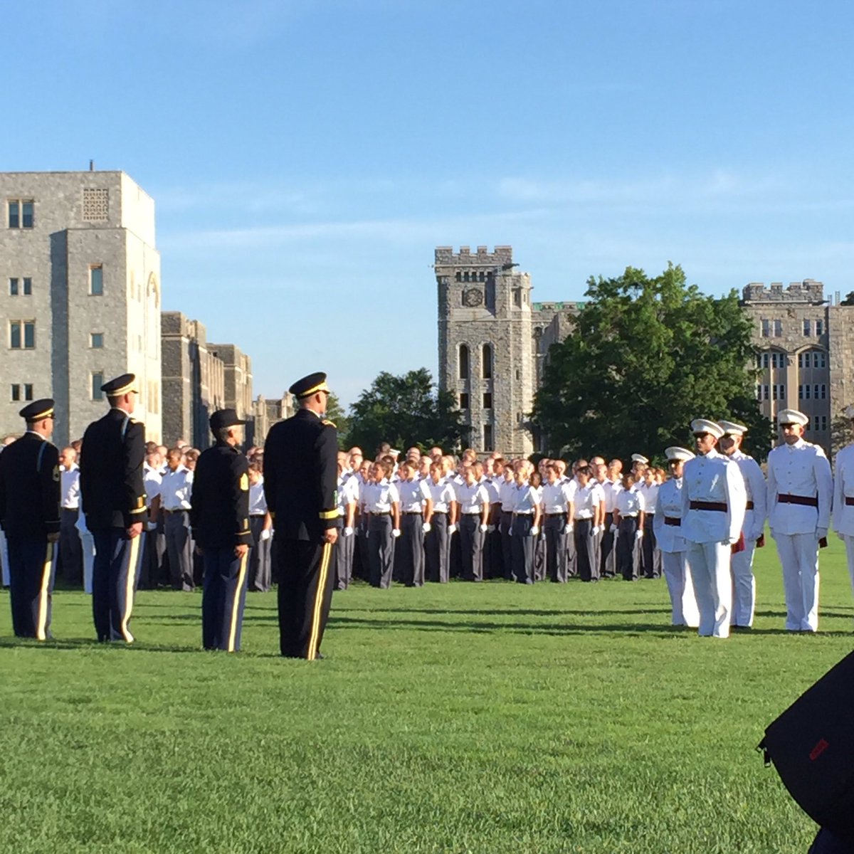 CoachWaags's tweet photo. Today we welcomed the USMA class of 2021.  Couldn't be more proud to help love and support this crew over the next 47 months! https://t.co/RrAjDOcJZp