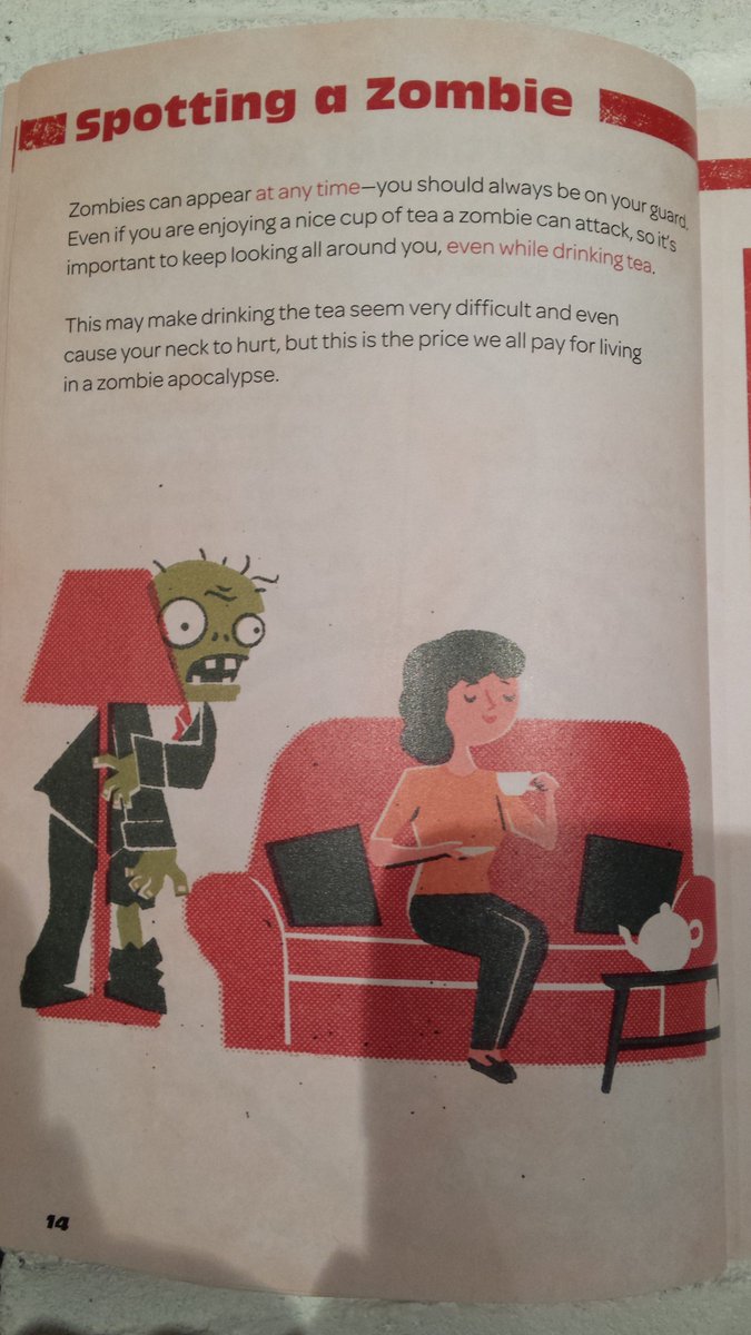 Uh oh. #Tea drinkers beware!  # zombies