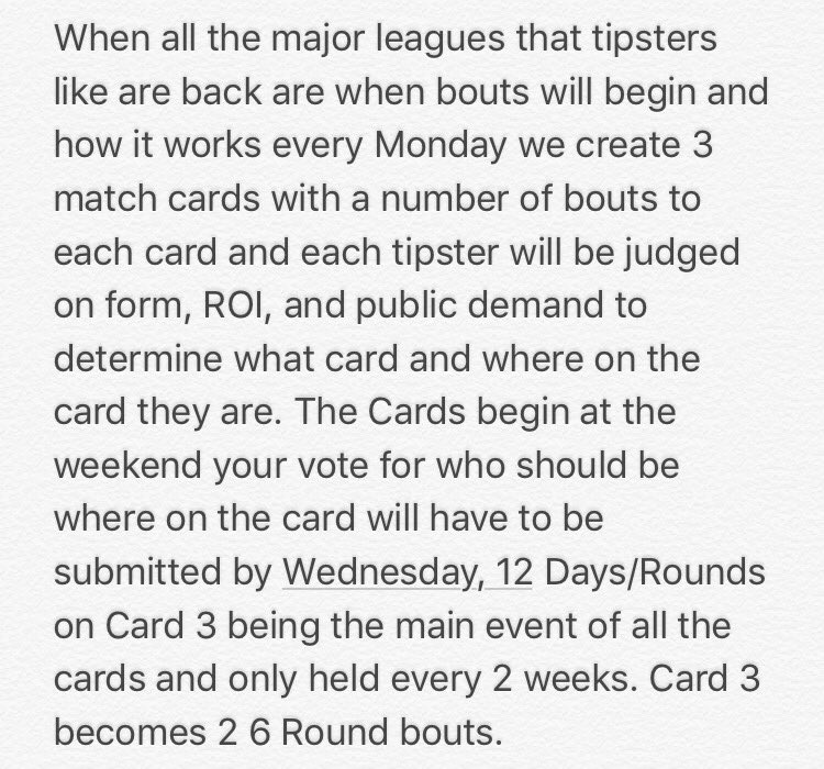 Tipster Boxing 🥊 tweet media