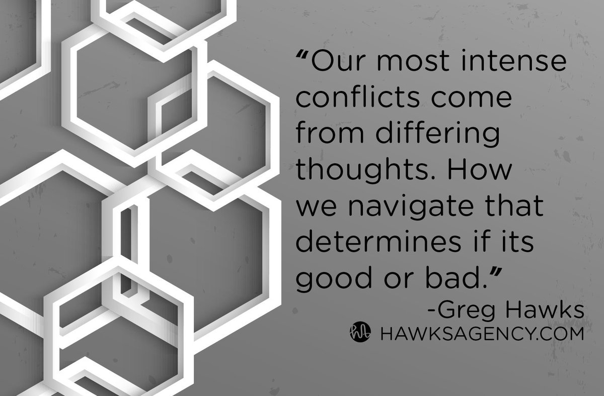 In conflict, if respect for one another is retained, the outcome will always be #positive. #culture #leadership