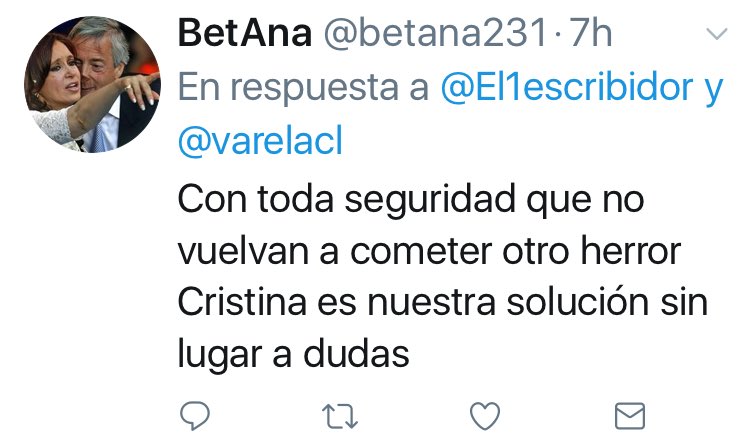 otroguillo's tweet image. Pasan estos cosos por mi TL diciendo que Cristina es la "única solución". Sería mejor si terminaran el colegio primero, chicos. #Herror