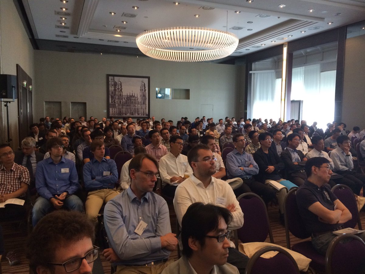 ieeeaim2017's tweet photo. The Cuvillies is filling up quickly for the first plenary speech #ieeeaim2017 https://t.co/dbkqyfVBWG