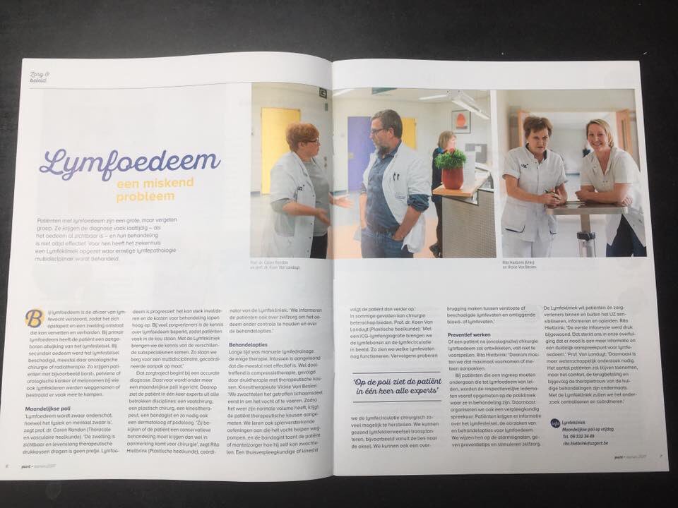 OedemaNews's tweet image. Very proud of our colleague Vickie Van Besien! #lymfekliniek #UZGent