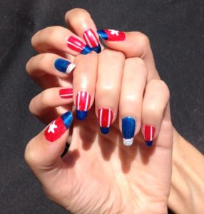 4th of July Manicure (National Nails) sheyna.com/2017/07/04/4th…