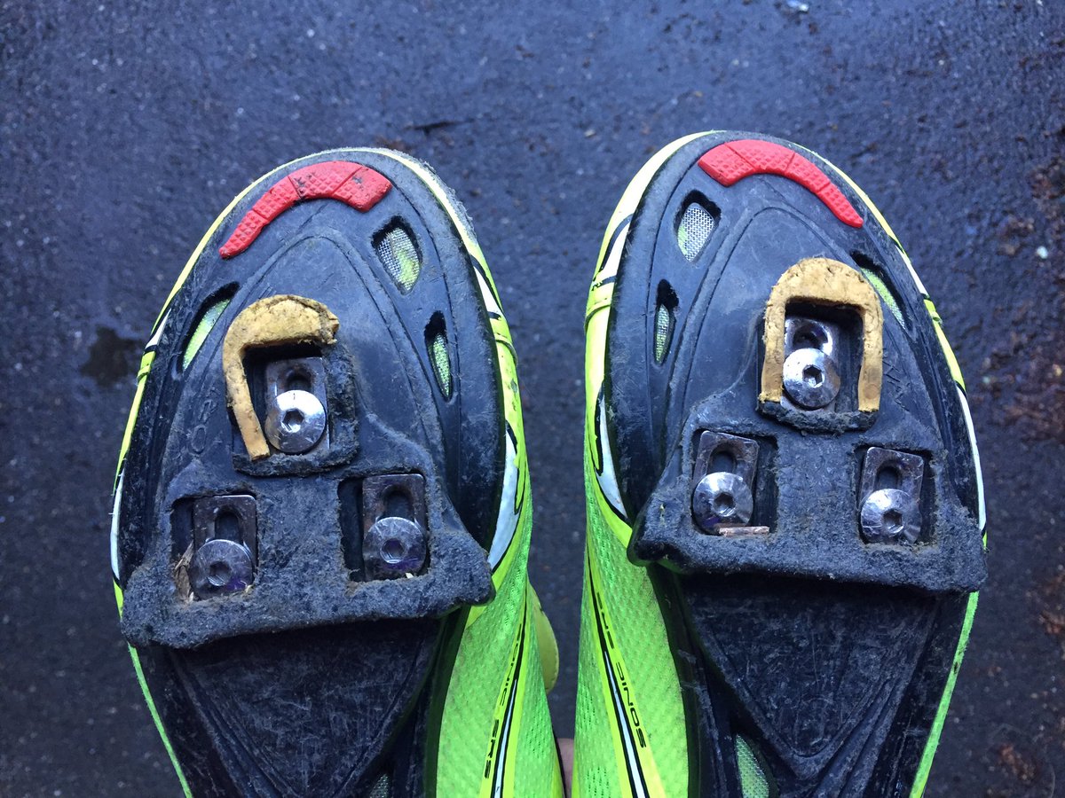 Morning #cycling buddies! If <a href="/petosagan/">Peter Sagan</a> replaces his cleats after yesterday, then mine should have been done ages ago!mine!!! #Tourdefrance