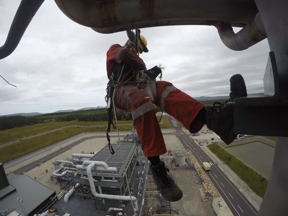 jcaccess2's tweet image. More NDT inspection on pipework  yesterday #JCAccessSolutions #ropeaccess #workingatheight #inspection #views