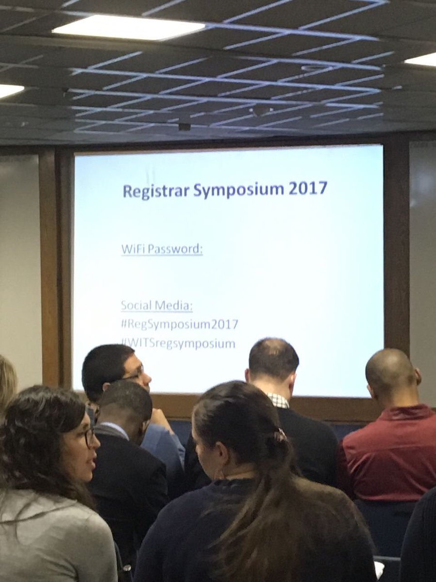 Surgery Registrar Symposium 2017 <a href="/WitsUniversity/">Wits University</a> #RegSymposium2017 #WITSregsymposium