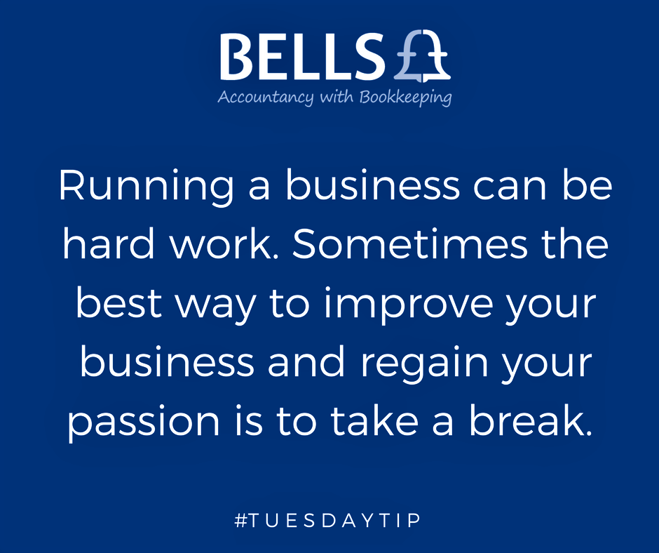 Never underestimate the importance of a well deserved break. #TuesdayTip #BeckbromFL