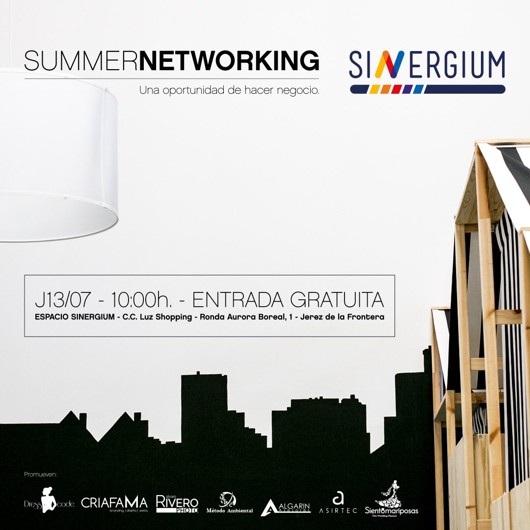DressCodeCom's tweet image. Si tienes una empresa y buscas establecer nuevos contactos con empresarios de la provincia, no puedes faltar al próximo #summernetworking
