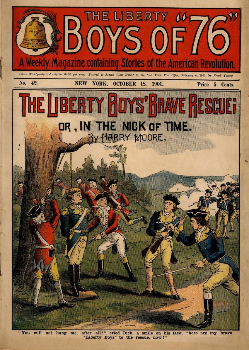 PulpLibrarian's tweet image. Happy 4th of July everyone! Here's a potted pulp history of America... #IndependenceDay