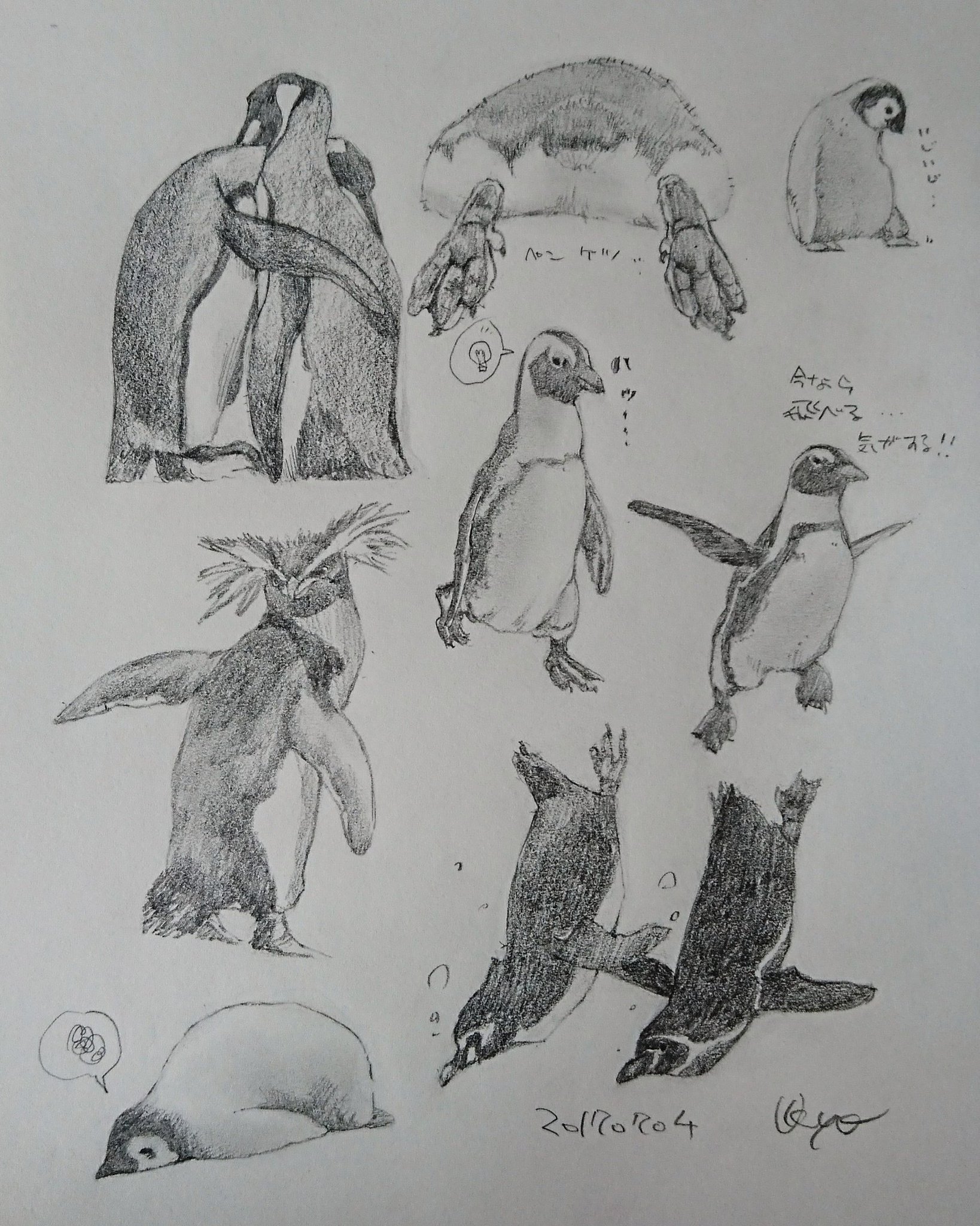 Kagetsu Ukyo 卯京 華月 A Twitteren 今日の落書き ペンギンづくし 落書き 鉛筆画 練習 息抜き 素描 一日一絵 今日の落書き 絵描き 脊椎動物 動物 アニマル けもの ペンギン 絵描きさんと繋がりたい 絵描き人 絵描きの輪 絵描き イラスト置き場 Kagetsu Ukyo 卯京 華月 A Twitteren 今日の落書き ペンギンづくし 落書き 鉛筆画 練習 息抜き 素描 一日一絵 今日の落書き 絵描き 脊椎動物 動物 アニマル けもの ペンギン 絵描きさんと繋がりたい 絵描き人 絵描きの輪 絵描き イラスト置き場