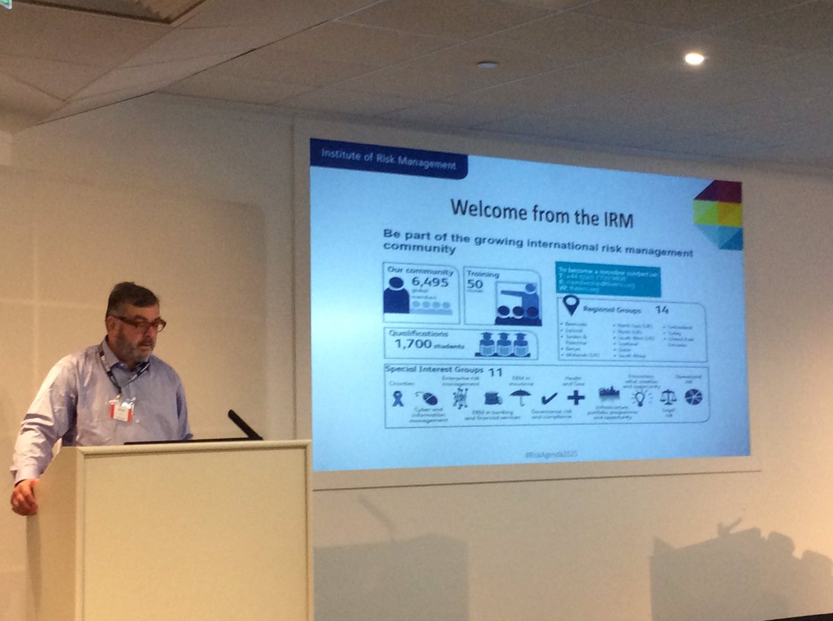 Kicking off our <a href="/irmglobal/">Institute of Risk Management</a> #riskagenda2025 event with <a href="/WTWrisk/">Insurance</a> expecting over 250 people #London @ianlivsey sponsored by <a href="/ActiveRisk/">NOPAT</a>