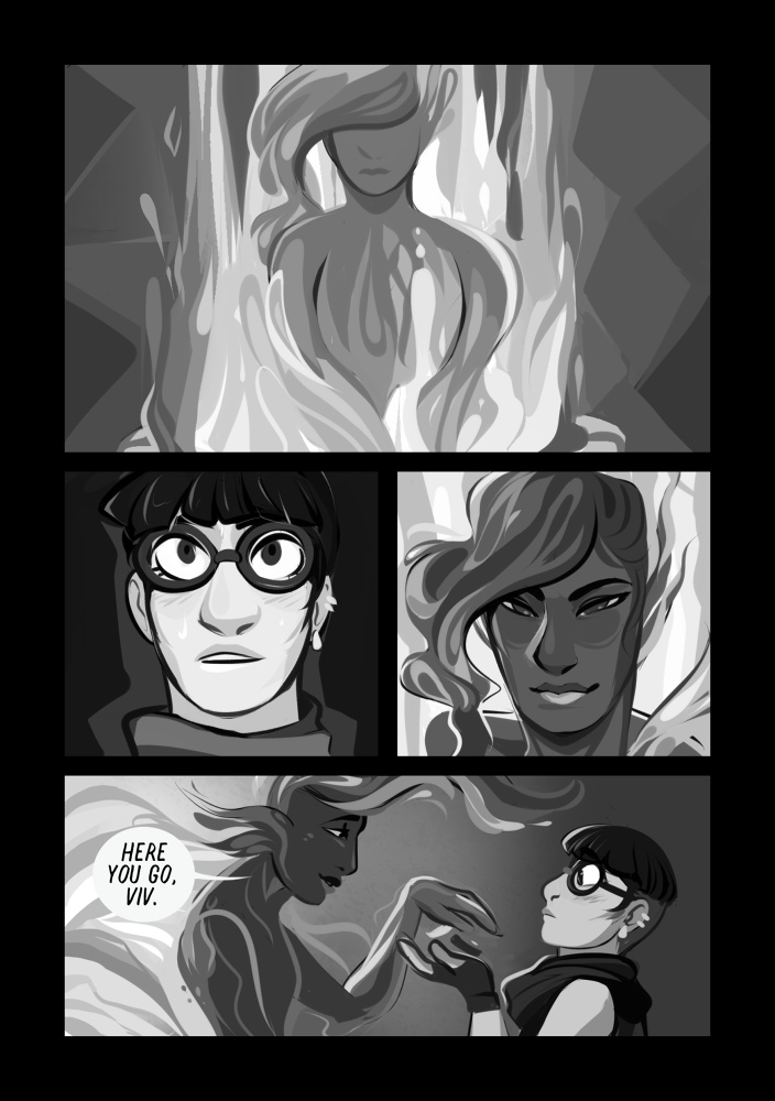 I intended to post it up publicly ages ago, but now's a good time as any, so here!
THE KISS OF THE DEMONESS is a Prism Awards Finalist~