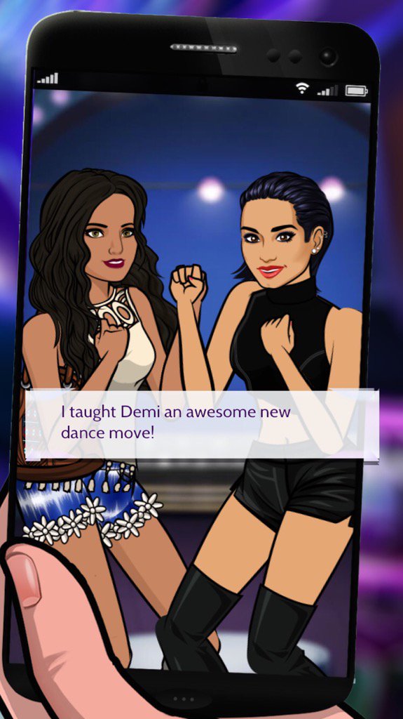 jessbubbles94's tweet photo. I just taught Demi a new dance move! #demipathtofame https://t.co/6Y2FbE8axj https://t.co/sHQvEdfz4J