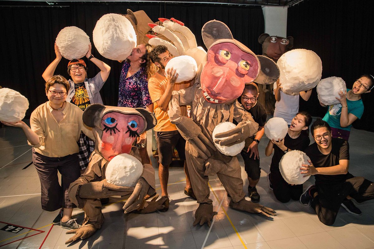 CulturalTaiwan's tweet image. Formosan macaques take the stage in this Taiwan-Australian #puppetry collaboration at #WeiWuYing Children&apos;s Festival children.waf.org.tw