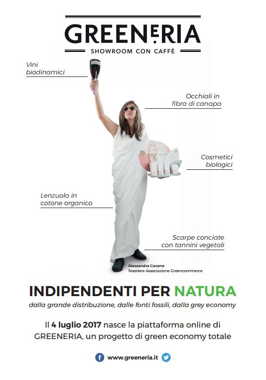 Ecco il nostro "Giorno dell'Indipendenza"! Nasce greeneria.it "Showroom con Caffè" il nostro progetto di #greeneconomy totale