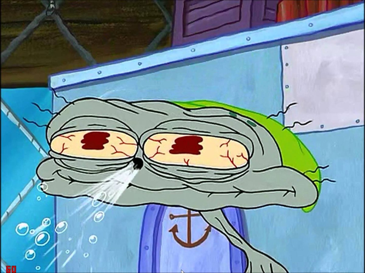 Squidward Testicles.