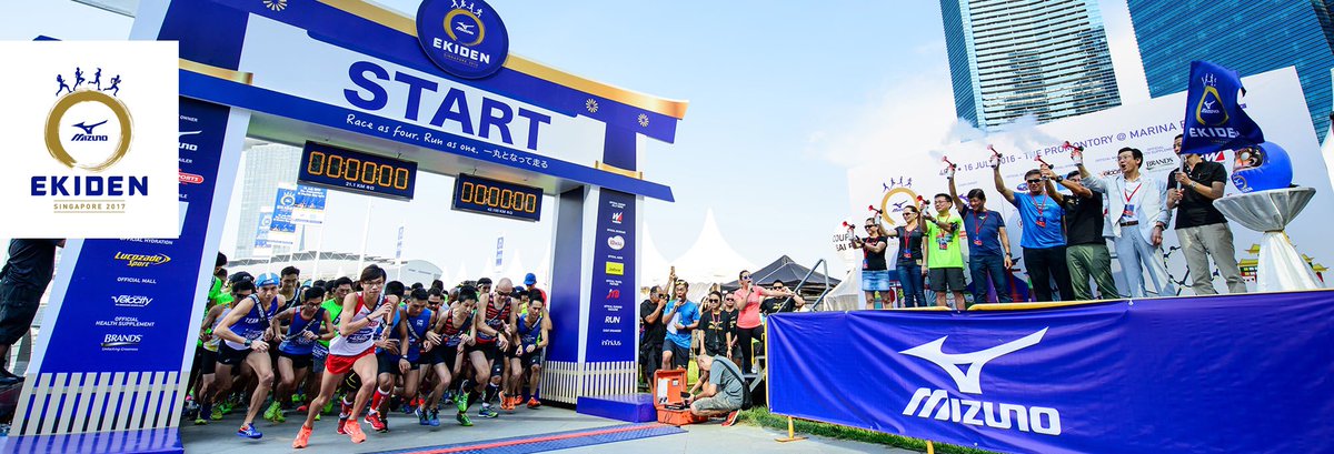 OneRunSG's tweet image. Event date: 19 August 2017, Sunday
.
.
Do head on to their website @ mizuno.asia/ekiden.aspx for more information!
#onerunsg #running #event