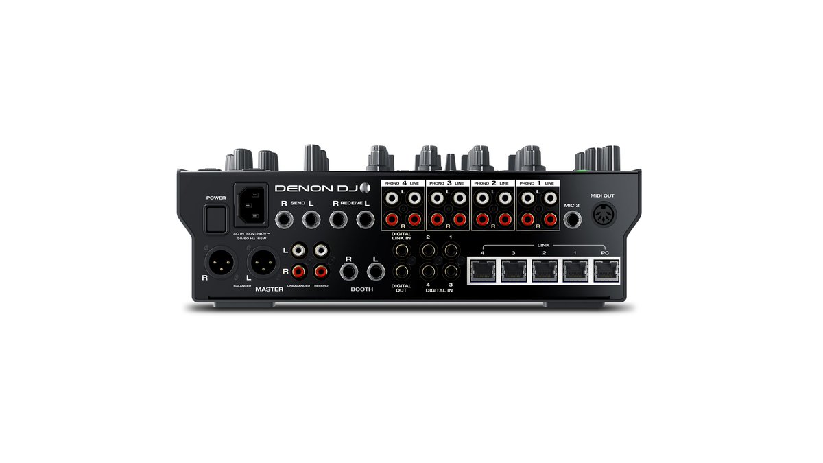 DENON_DJ_JP's tweet photo. 【DJミキサーのフラグシップモデルが遂に誕生！】
２重エフェクトや指で簡単に調整できるFlexフェーダー等搭載。
本格的なクラブ向けDJミキサーX1800 Primeは、7/21に198,000円で発売予定です。
★詳細はこちら→
https://t.co/uAPoAYinTQ https://t.co/ctSj8XQhyA