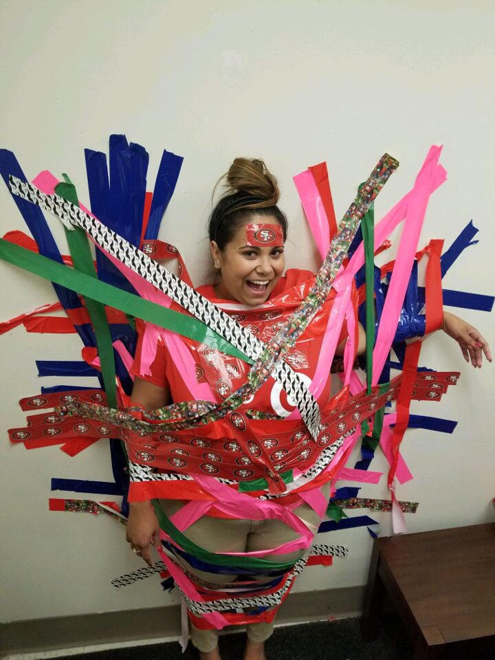 terra_keitel's tweet photo. So this happened today...raising that money! $1=1foot, $5=6feet #UnitedWay #givingoutloud #targetvolunteers https://t.co/xrUfDWj13G