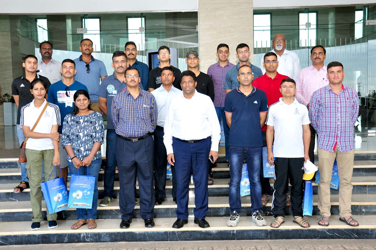 Sri_City's tweet image. @Sri_City was visited by an eighteen member team of trainee officers of IPS. 
#industrialpark #multiproduct #futurecity #manufacturingzone