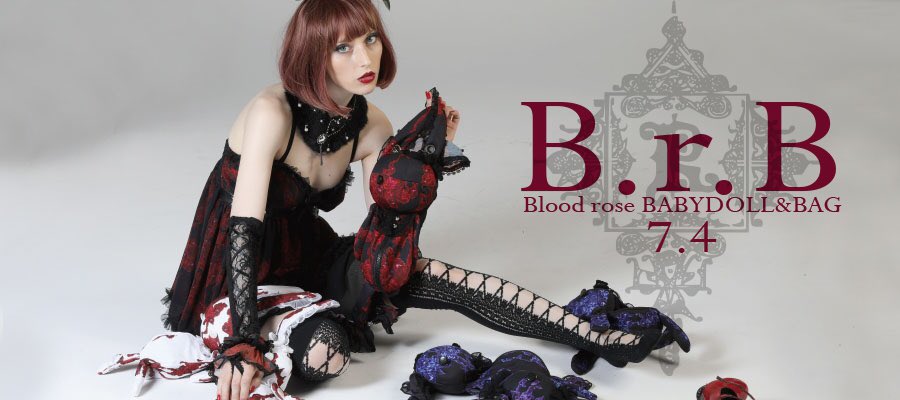 h.naoto bloody rose 血の薔薇 ベビードール