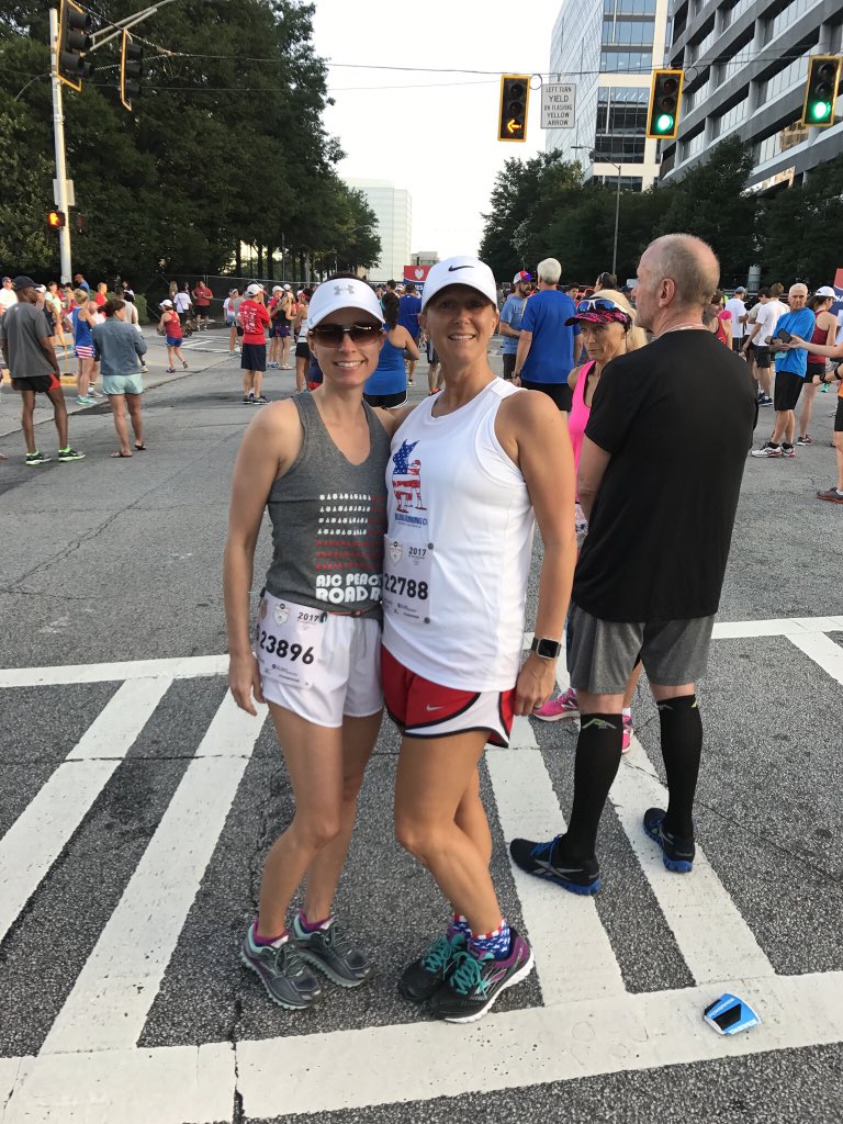 5k_chick's tweet photo. Ready to rock our first @ajcprr #waveg #weruntogether πππΌββοΈπ¦ https://t.co/JIoARTV0l7