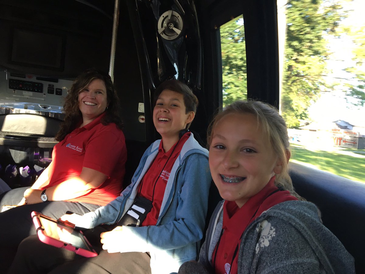 On the bus and on our way!! #lkdsbinkorea #lkdsb