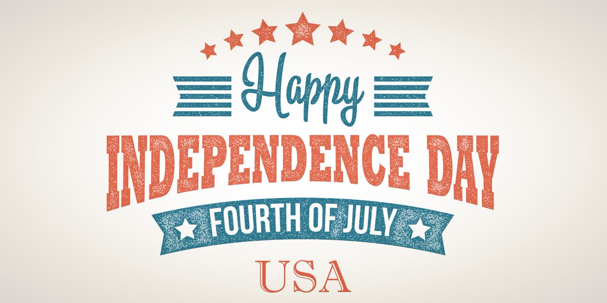Happy July 4th! Our locations are closed in observance of the holiday. Have a fantastic holiday!