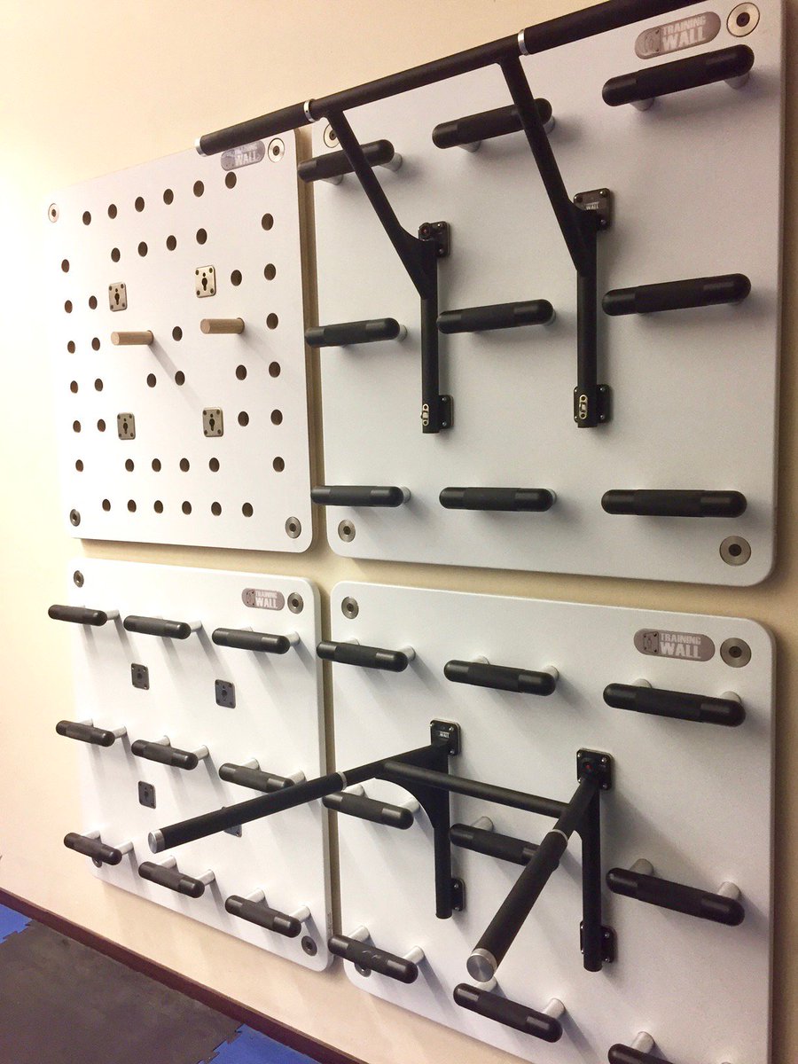 trainingwalluk's tweet photo. @TrainingWall Peg Board at @clubKingswood. Thanks to trainer Bayley Archer for putting the panels through their paces for the gym members. https://t.co/MfyE2pQ83I
