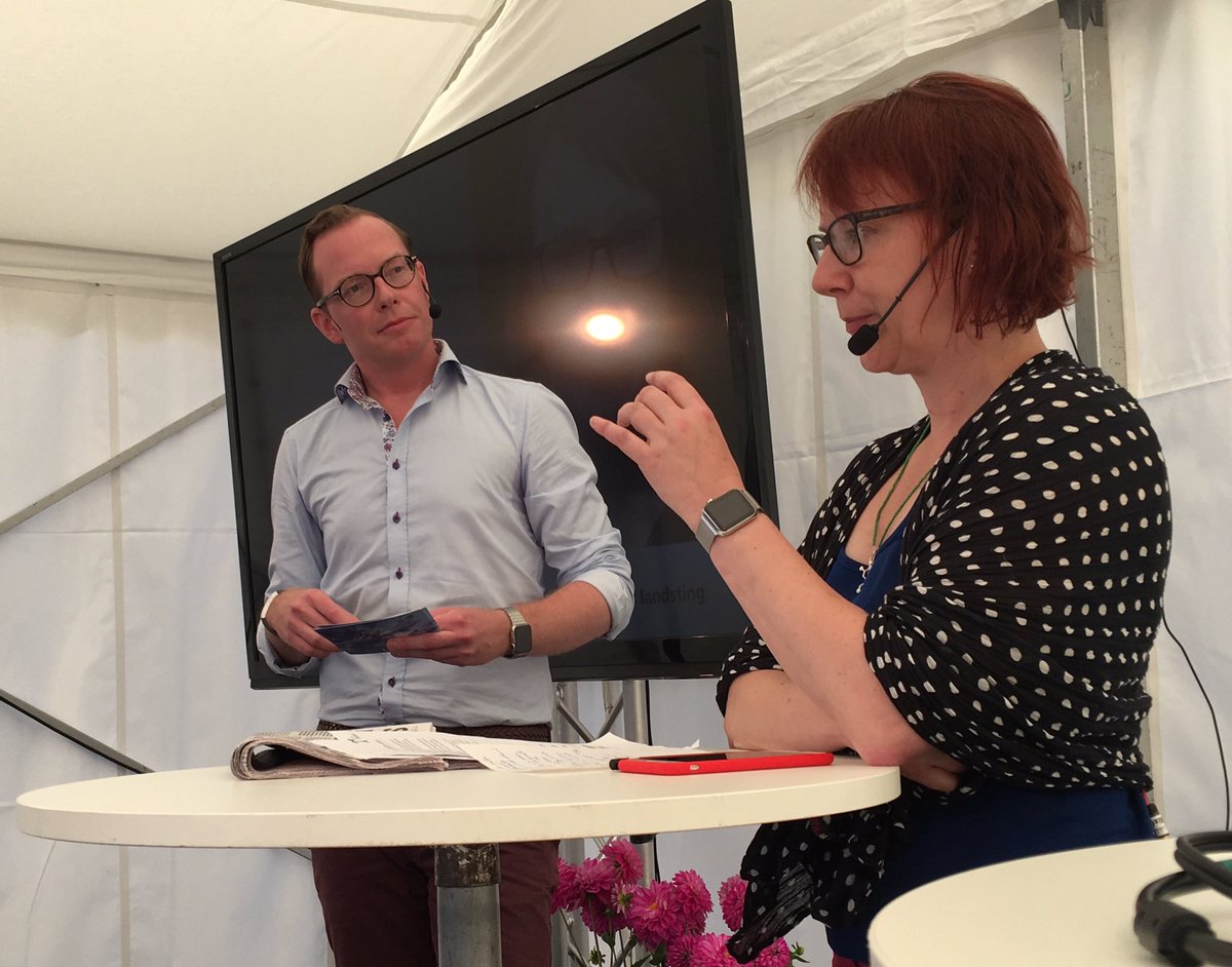 Spetspatienter - nytt kompetenscentrum. När patienten driver utvecklingen + ny syn på patienten <a href="/KarolinskaUnsju/">Karolinska Univ.sjuk</a> @SaraRiggare #Almedalen