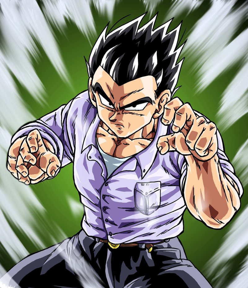 Dragon Ball Multiverse on X: Gohan Powering by BK-81   #dbz #dbmultiverse #gohan #fanart   / X