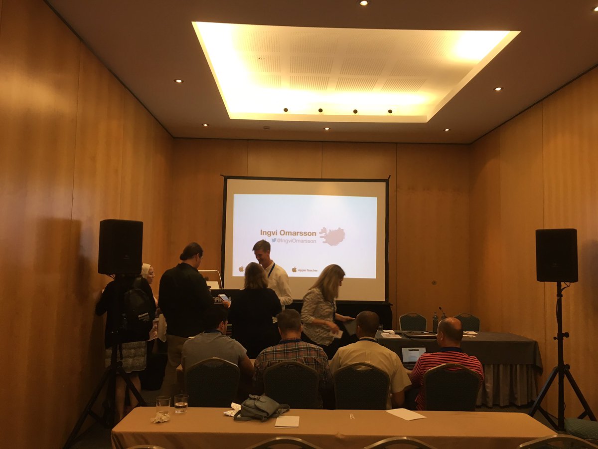 ellenelemans's tweet photo. Was a great workshop again! #Edulearn17 @IngviOmarsson iPad apps en tips really usefull. #lotsoffans https://t.co/VfZL6XGmJx