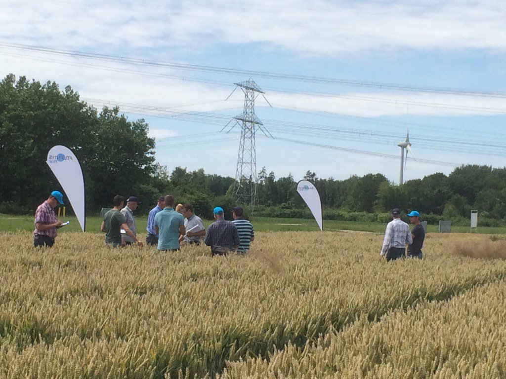 Adviseurs #Vlamings op bezoek bij platform #Bayer bij #PPO Lelystad