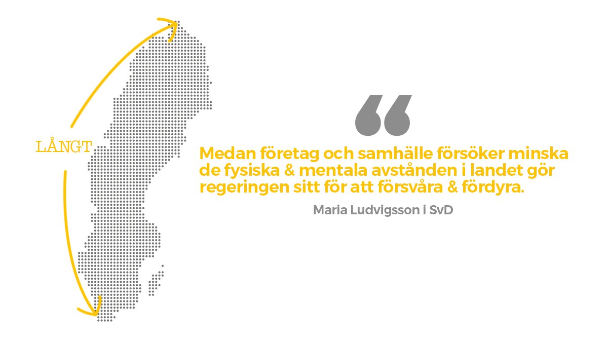 😳 Den föreslagna flygskatten kommer minska tillgängligheten i vårt avlånga land! svd.se/flygskatten-li… #flygplatsdöden