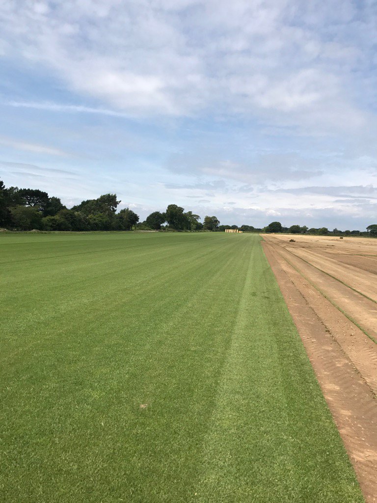 Getting ready to cut 500m of seeded turf for a customer in #Hatfield tomorrow! From £1.81 PSM @UKBizInfo @BestUKDeal