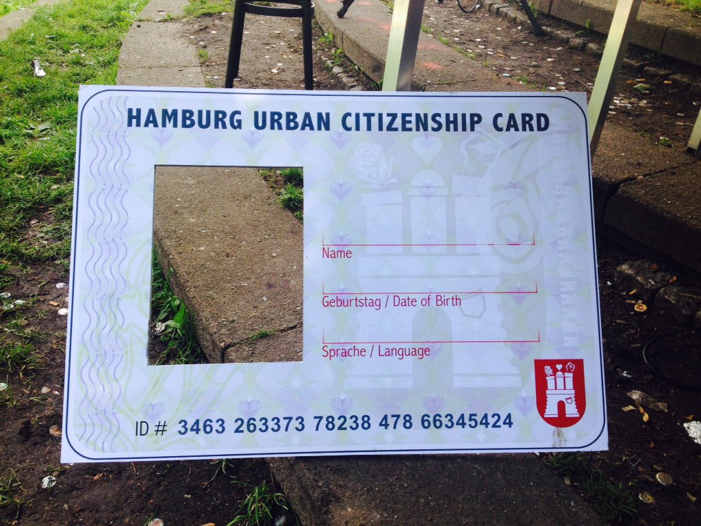 Urban citizenship card @arrivatipark #nog20 #wearehere