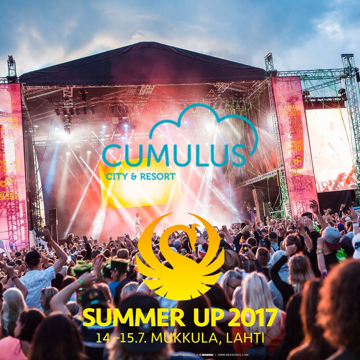Kaupungin mukavimman festarimajoituksen tarjoaa Cumulus City Lahti!👌💯 Lisätiedot osoitteesta 👉summerup.fi/majoitus/ 👈 #summerup17