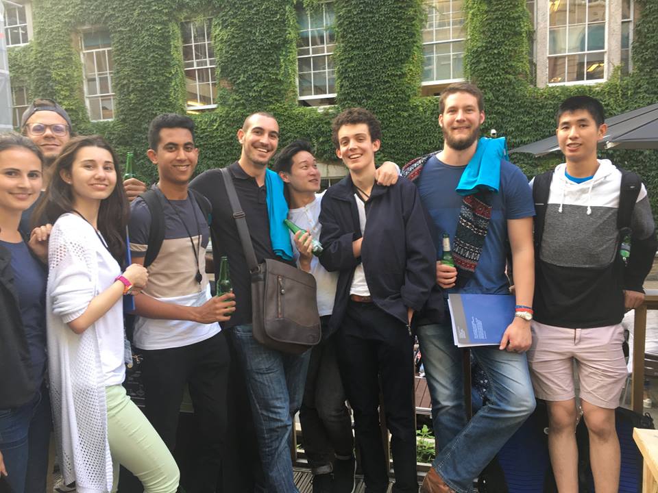 Students at UCL Summer School