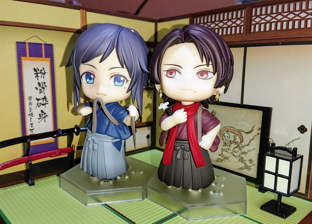 イエローサブマリン柏マルイ店 Pa Twitter ねんどろいどこ で加州清光 大和守安定 が少しお安くなっております 刀剣乱舞ねんどろいどは 和室背景と飾ると更に雰囲気が出ます 写真に使用したものではありませんが ねんどろいどプレイセット 02 和の暮らしa