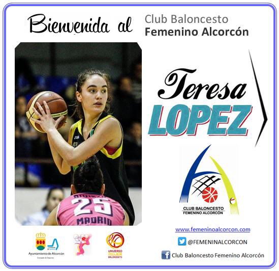 FEMENINALCORCON's tweet image. OFICIAL | Teresa López, enorme fichaje para nuestro primer equipo del FA!!Bienvenida @teresalopez_8 #ambiciosos #FAns #🔝🏀