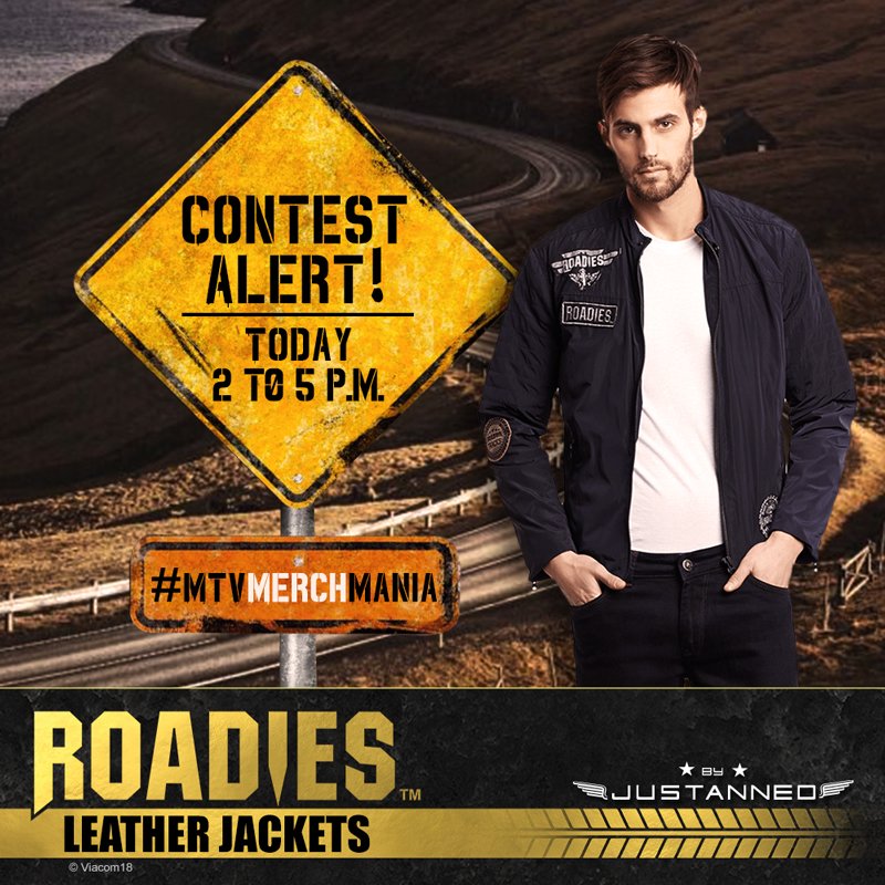 MTVRoadies's tweet photo. Are you ready for a new #MTVMerchMania contest? Stay tuned for more details! #RoadiesJackets
T&amp;C's : https://t.co/Mhc3Rk2bW8 https://t.co/7CtnLe3R0v