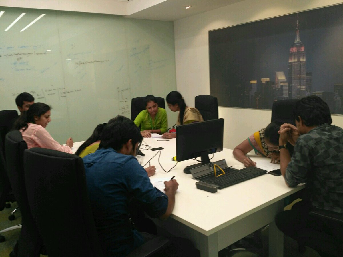 payodatech's tweet photo. A sneak peek of our Techathon at Chennai Office, making learning fun! #Techathon #OnlyAtPayoda https://t.co/aYsdJ2z0yd