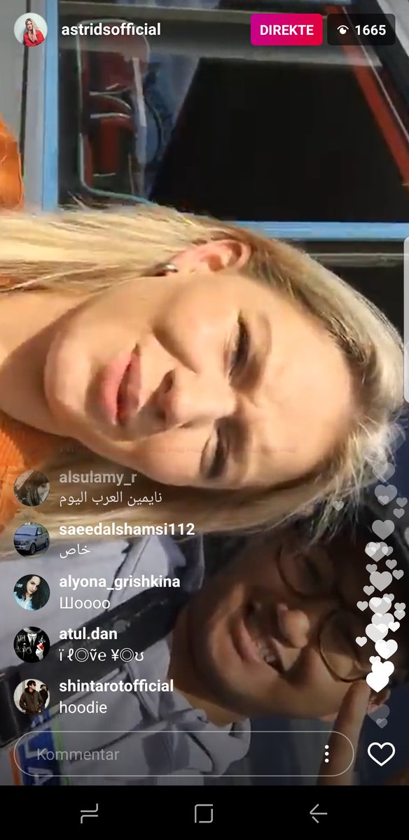 Kattedyret's tweet photo. @astridsofficial dere er fine 😊😊 https://t.co/WhF6Rzdbvg