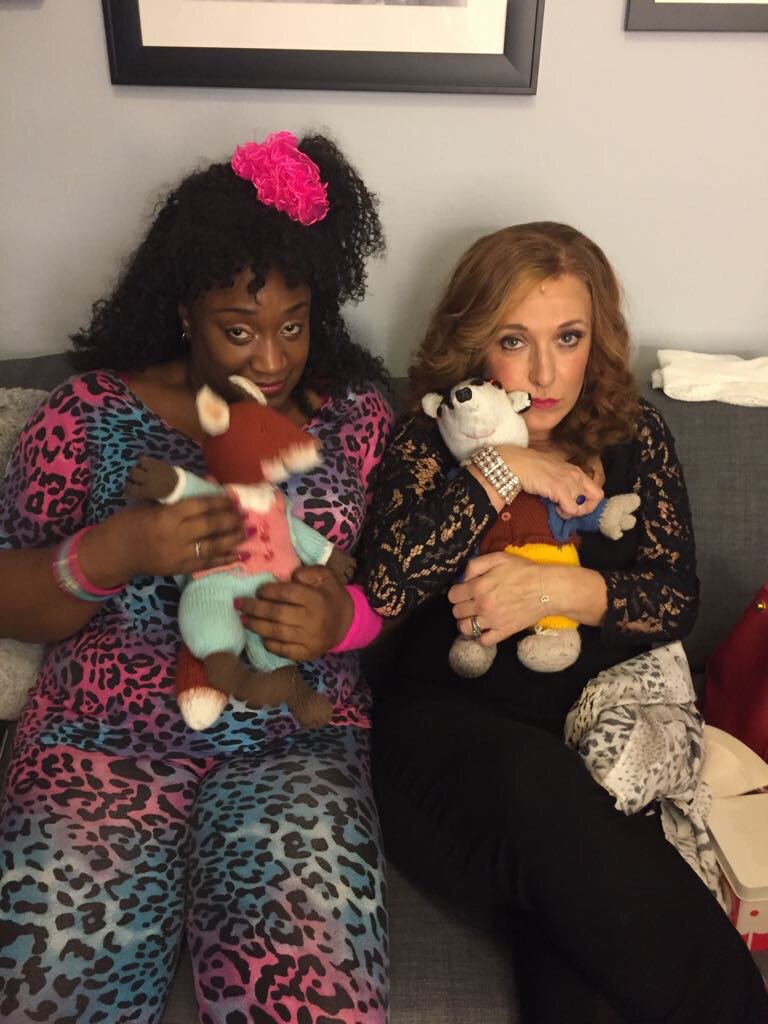 TracyAnnO's tweet photo. @sandramarvinuk Good luck tonight you brilliant Foxy. Thinking of you. #TheCommitee @DonmarWarehouse xx Badge https://t.co/ghk5bzG9N2